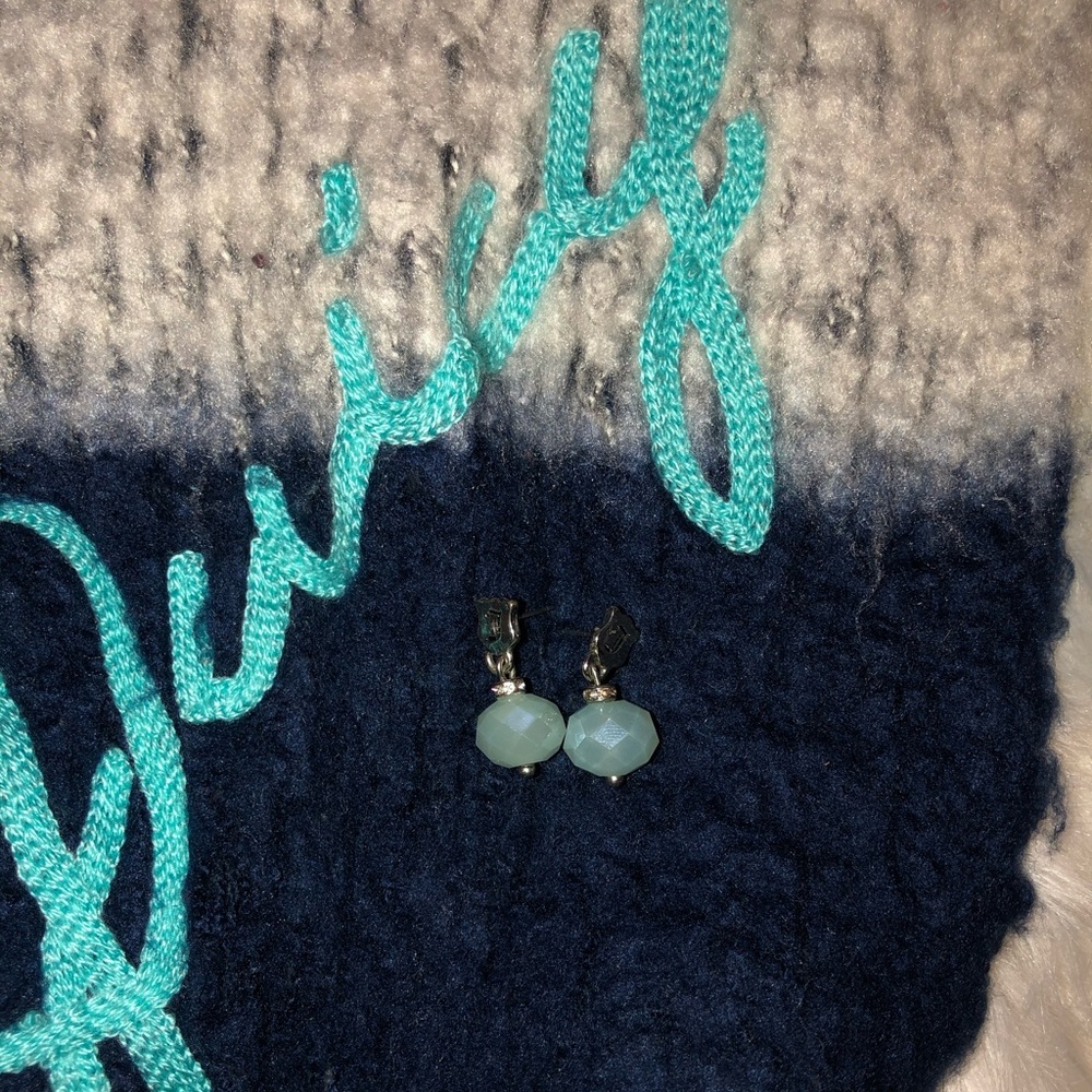 Juicy couture scarf and earrings